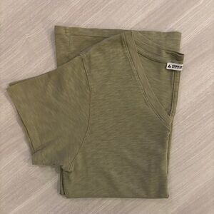 American Giant Premium Slub V-Neck Tee 100% Supima Cotton